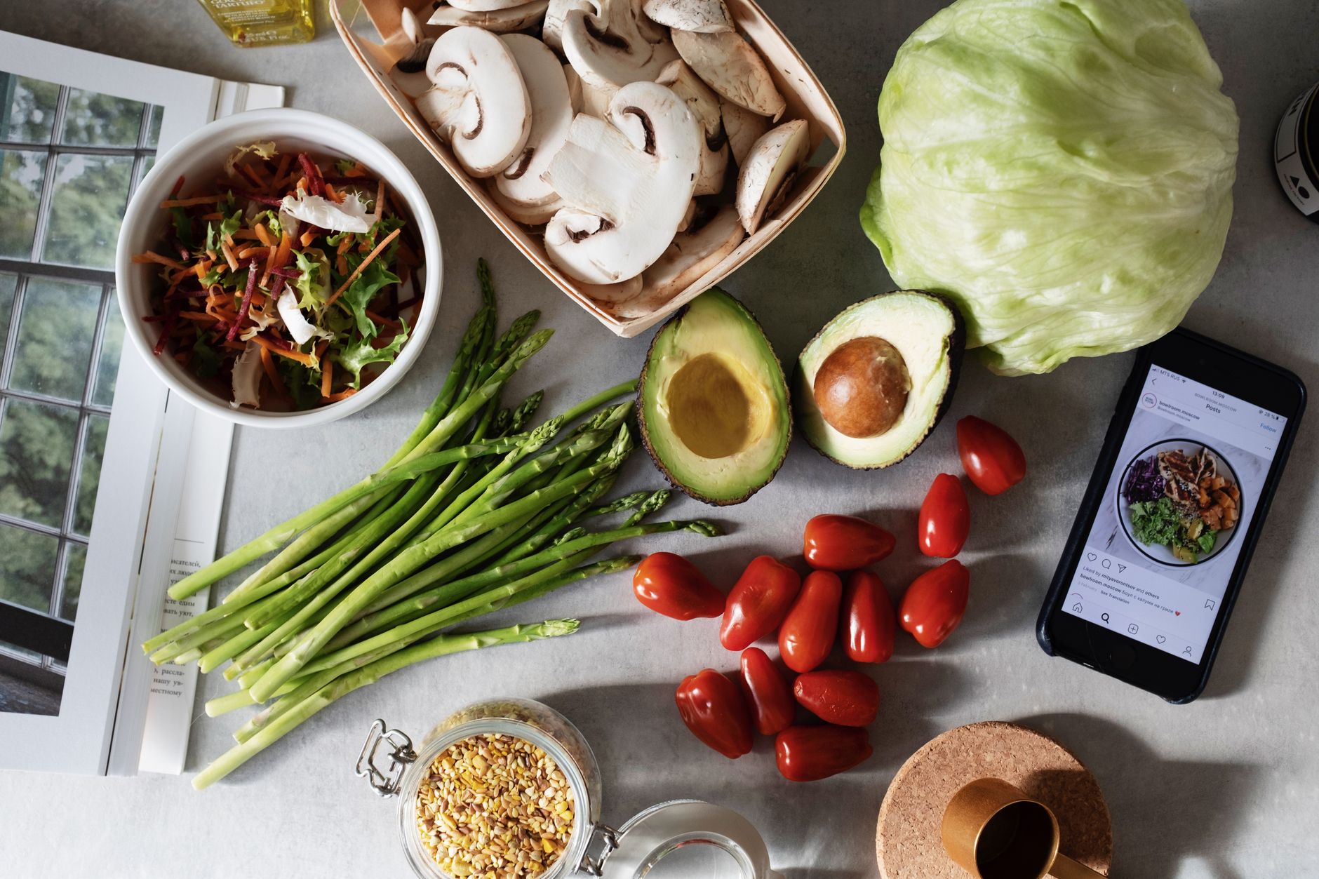 Assorted fresh vegetables and grains for a vibrant, healthy salad. — Hearty Camping Breakfast Recipes To Try