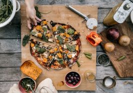 Mouthwatering vegan pizza topped with fresh vegetables, perfect for a healthy meal. — The significance of an entire Food Diet